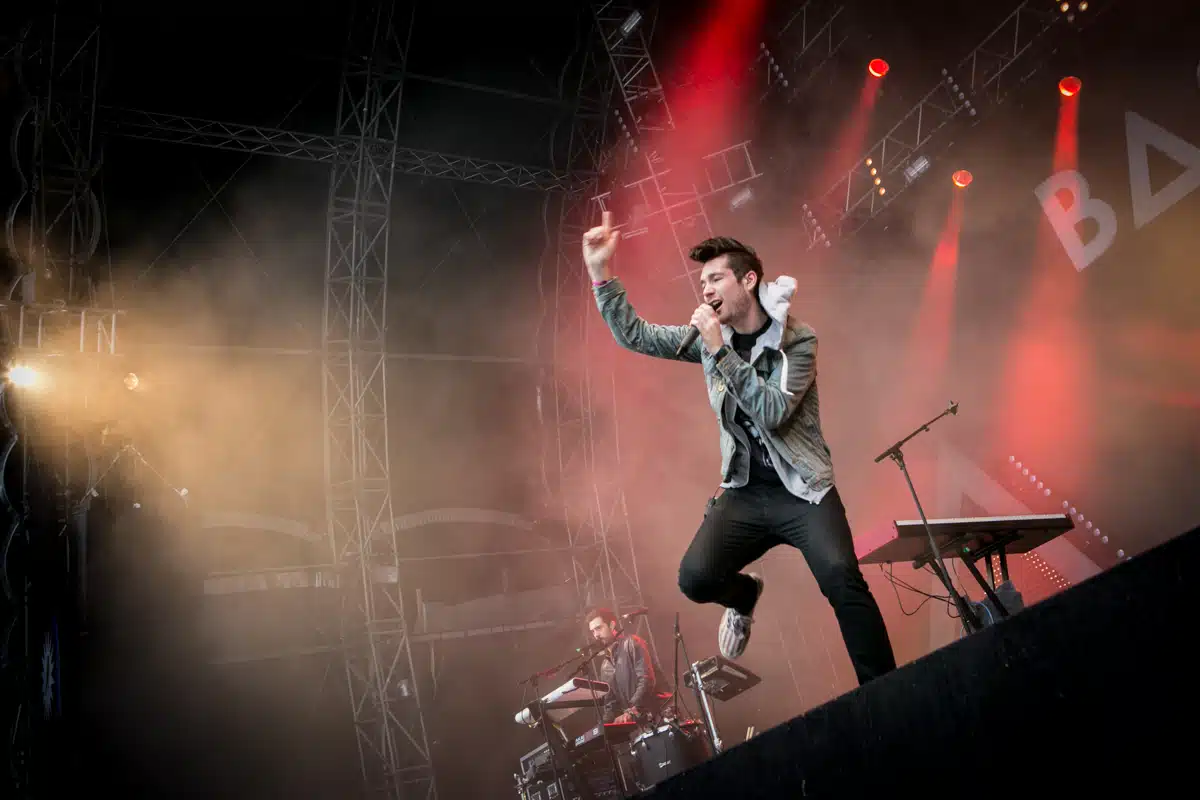 Bastille spielt im Rahmen des Openair St. Gallen