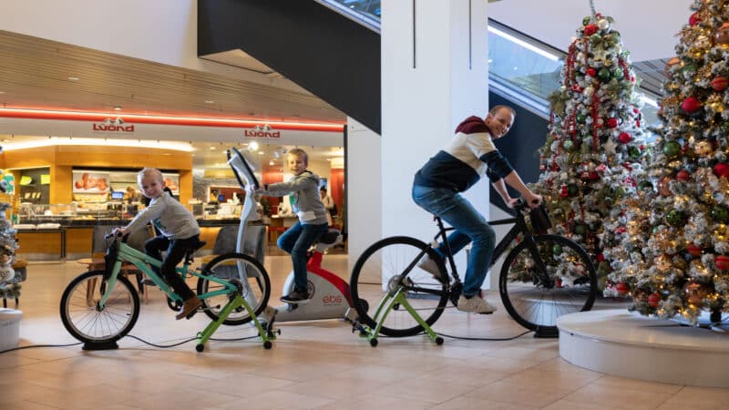 Die Weihnachtsaktion von Stromvelo kommt an